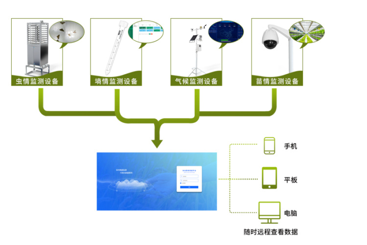 農業四情監測，智能化、自動化
